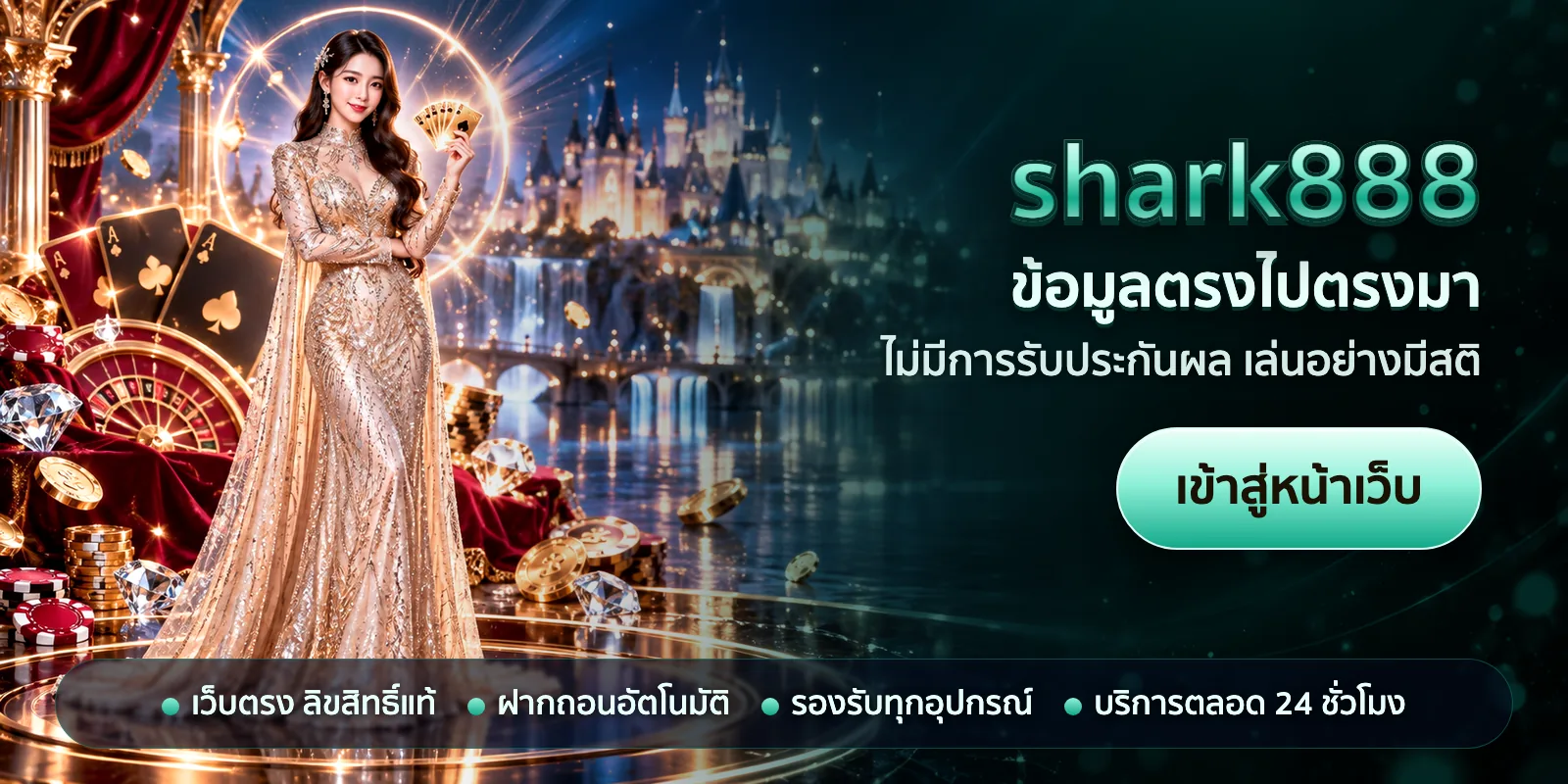 ภาพหัวเรื่องของ shark888 ชุดที่ 1 — ข้อมูลตรงไปตรงมา